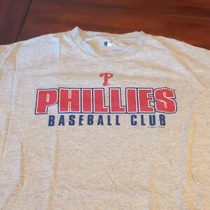 Phillies Baseball Club Gray T-Shirt